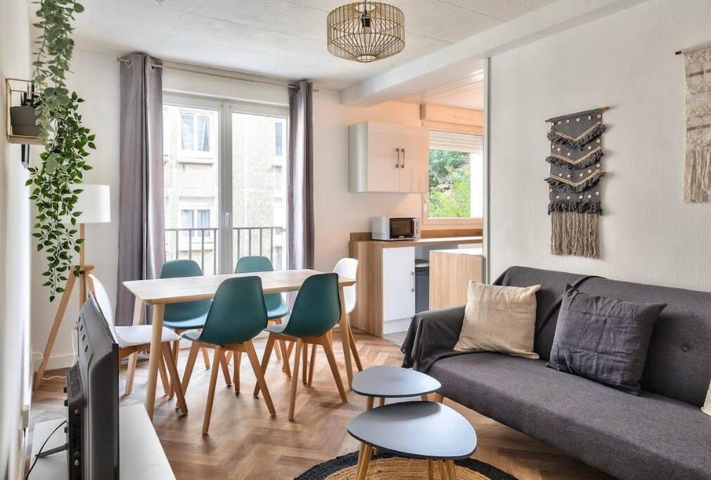 Le Confort Brestois - Proche Centre Apartment Luaran gambar